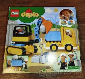 Lego Duplo - Nakladiak a pasovy bager 10931