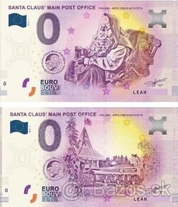 0 euro bankovka Fínsko 2018-1,2018-2 ,Francúzsko 2018-2.