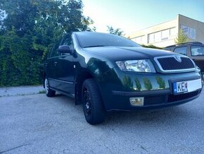 Predám Škoda Fabia 1.4 zelená metalíza - 1