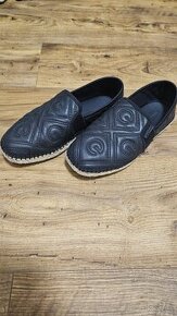 Espadrilky GANT čierne kožené