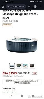 Predám Intex Massage jakuzzi Modell SB-H20