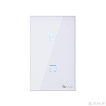 SONOFF T2US2C Smart Light Switch RF Wireless WiFi na stenu,