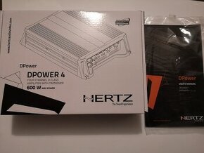 Predám zosilňovač do auta HERTZ DPower 4