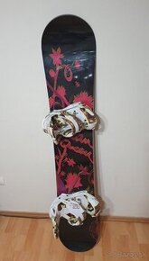 Predám snowboard zn. Queen African 155cm