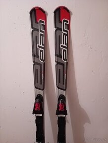 Lyže ELAN FLOW RC 160 cm + lyžiarky NORDICA NXT 27