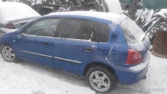 Predám náhradné diely civic 2001-2005 Hatchback