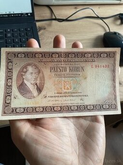 500 korún 1946