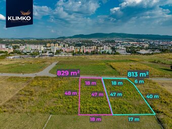 Pozemok pre rodinný dom - 813 m² | Prešov - Kráľová hora