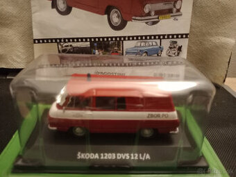 Model 1/43 Skoda 1203 DVS 12 L/A