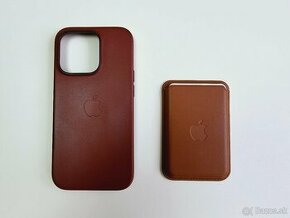 Apple iPhone 14 Pro Max Leather Case with MagSafe+peňaženka