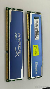 DDR3 8GB 1600 CL9 Kingston Hyperx Blu 2x4GB