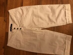 CALVIN KLEIN originál damske biele capri S/M