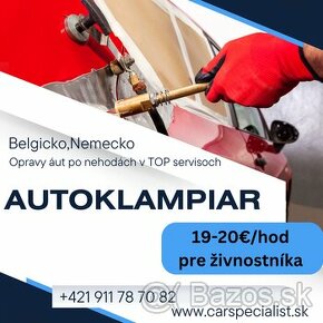 AUTOKLAMPIAR  - úpravy karosérií po nehodách