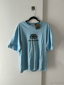 Balenciaga blue tee - 1