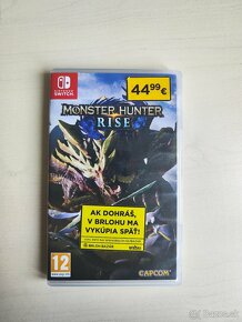 Predám hru na Nintendo Switch Monster Hunter: Rise - 1