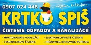 Čistenie kanalizácií,odpadov,budov ,striech zamkovej dlažby