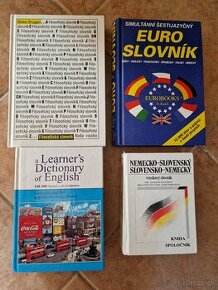 4 knihy:filozoficky,euroslovnik,anglicko a ne.ecko slovensky - 1