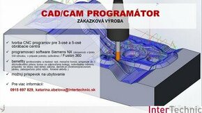 CNC programátor v Liptovskom Mikuláši