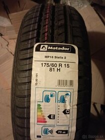 1ks letna 175/60R15 Matador MP16 Stella 2