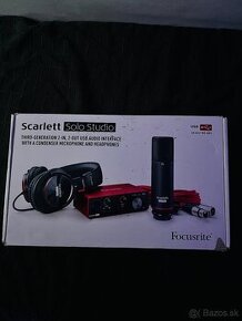 Focusrite Scarlett Solo Studio 4th Gen USB zvuková karta