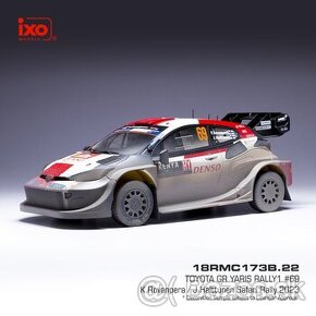 Modely Toyota GR Yaris Rally 1:18 IXO