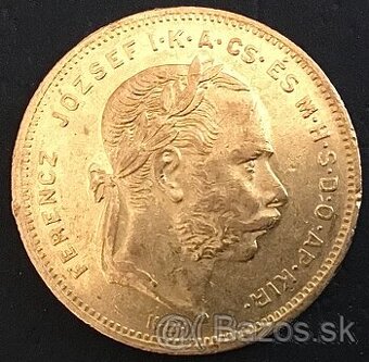 8 Zlatník/20 Frank 1874 KB FJI