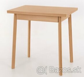 Jedálenský stôl 75x55 cm - buk - rozkladací