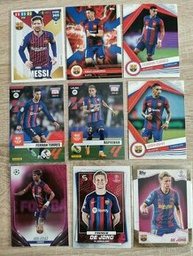 FC Barcelona - futbalové kartičky