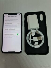 IPHONE X SPACE GRAY 256GB ZÁRUKA - VEĽMI PEKNÝ STAV