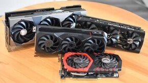 Mám zájem o grafické karty typu - rtx 3060,3070,3080,3090 aj