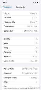 Predám Iphone 11, 128 gb , black