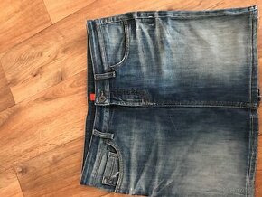 NOVÁ HUGO BOSS original jeansova sukna 40