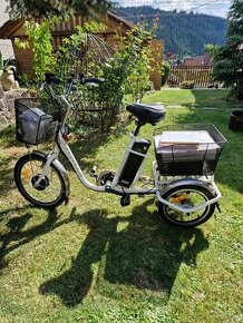 Predám elektrický trojkolkový bicykel vhodný pre seniora. - 1