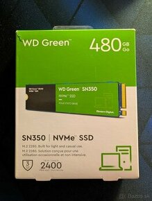 NVMe SSD WD green SN350 480GB new