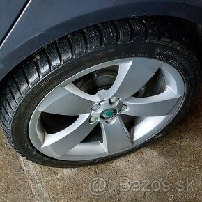 Sada kolies zimná ALU disky 17" + pneu 215/40 R17