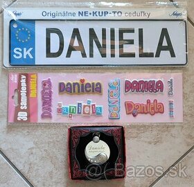 Darčekova sada s menom Daniela