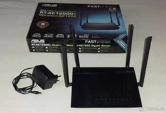 Predam velmi spolahlivy router Asus 1200g+ Dual band