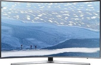 Samsung smart LED tv ohnutý 139cm 4K UHD