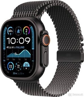 Apple Watch Ultra 2 čierny titán milánsky ťah. - 1