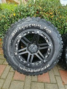 Predám Tuff A.T 18" 6x139,7 OFFROAD + BFgoodrich