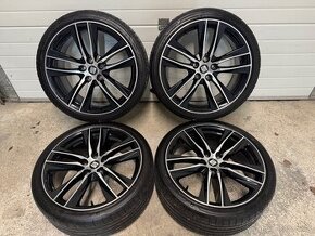 Orig alu Seat R19 5x112 + letné pneu 235/35 R19