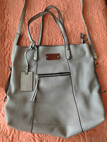 Sivá kabelka s vnútornou taškou - 1