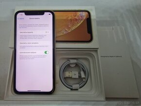 IPHONE XR YELLOW 256GB ZÁRUKA - VEĽMI PEKNÝ STAV