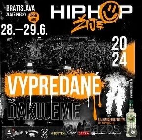 Hiphopzije VIP + BACKSTAGE VSTUPENKA