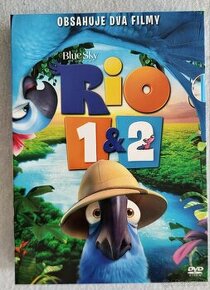 DVD kolekcia filmov RIO 1 + 2