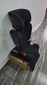 Britax - Römer Kidfix cosmos black s koženou ochranou sedadl