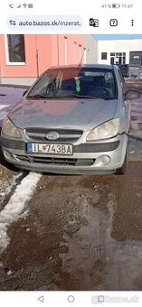 Hyundai getz 1.4 benzin Na náhradné dieli nutni prepis