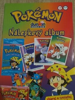 Pokémon vyplnený album