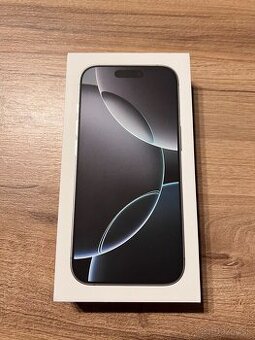 Apple iPhone 16 Pro 256GB White Titanium, Nový , Záruka