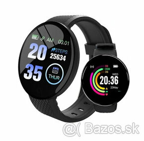 (IHNEĎ) Fitness Smart hodinky D18, čierne